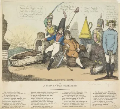 Rijzende zon over Europa, 1809
