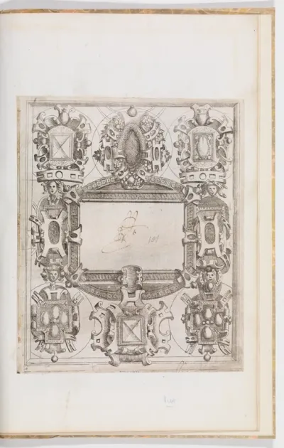 Rinceaux Panels, One Fontainebleau School Cartouche