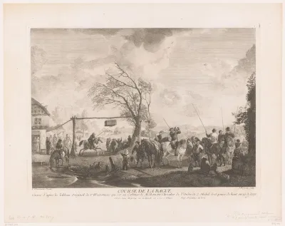 Ringsteken bij een dorpsherberg