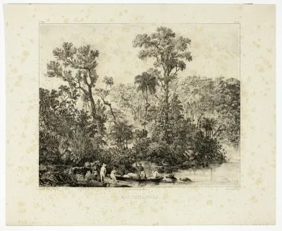 Rio Panahyba, plate 16 from Landscapes, volume 1 of Voyage pittoresque dans le Brésil