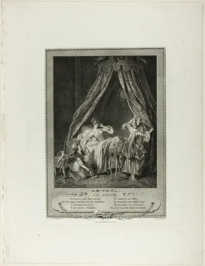 Rising, from Monument du Costume Physique et Moral de la fin du Dix-huitième siècle