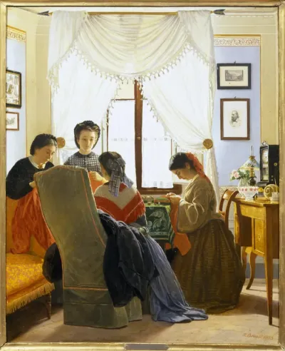 Risorgimento: 'Women Sewing Red Shirts'