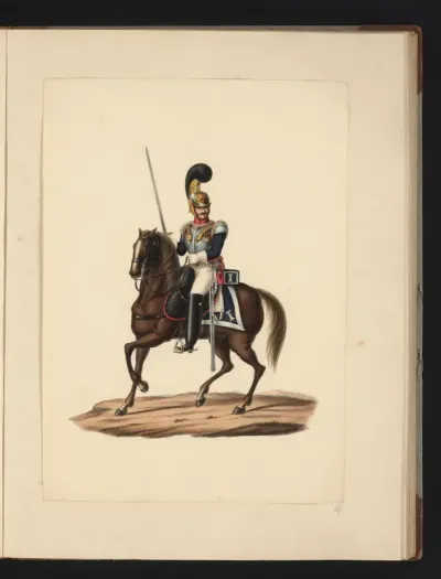 Ritmeester van de kurassiers, 1830-1831