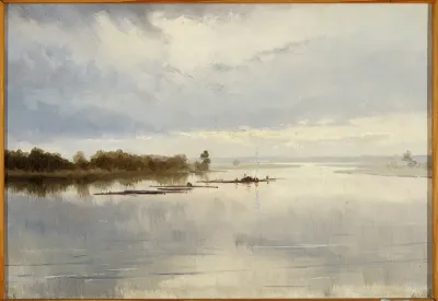 River landscape.