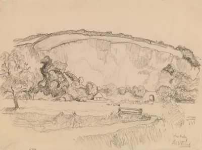 River Landscape in Amberley