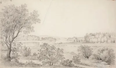 River Landscape, Träskända, Espoo
