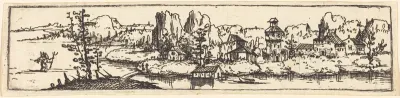 River Landscape with Saint Christopher