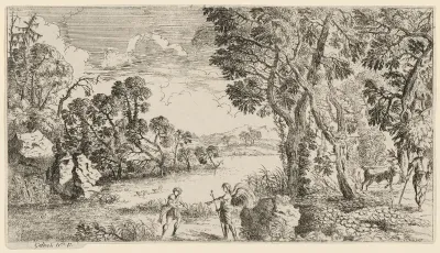 River Landscape with Tobias and the Angel