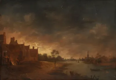 River View by Moonlight