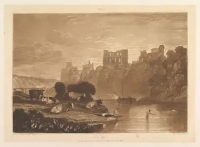 River Wye (Liber Studiorum, part X, plate 48)