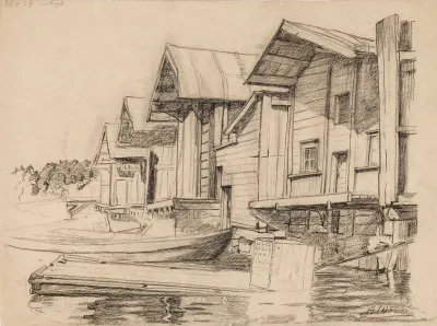 Riverside Warehouses in Porvoo