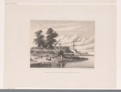 Riviergezicht aan de Maas