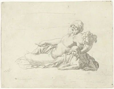 Riviergod en sfinx