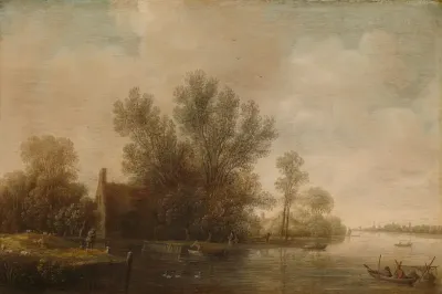 Rivierlandschap