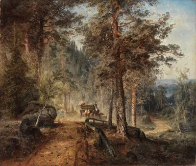 Road in Häme (A Hot Summer Day)