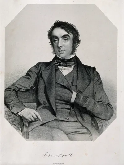 Robert Ball. Lithograph by T. H. Maguire after himself