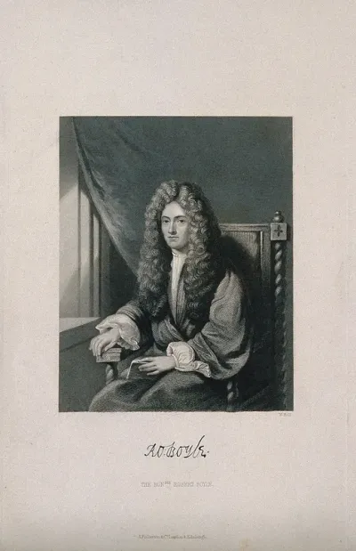 Robert Boyle. Stipple engraving by W. Holl after W. Derby