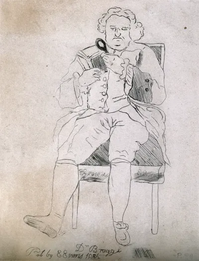 Robert Bragge. Etching by F. Grose