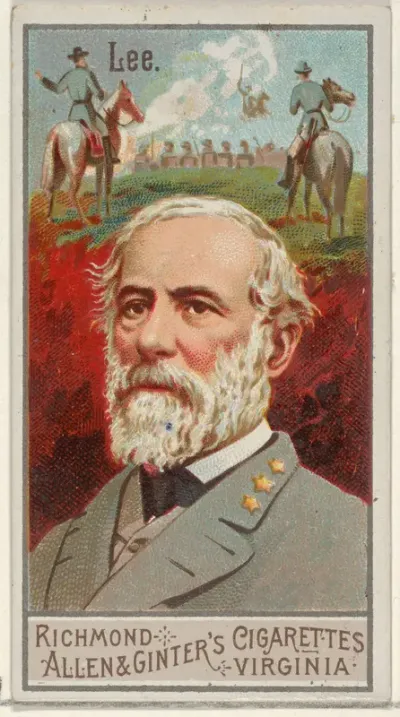Robert Edward Lee, from the Great Generals series (N15) for Allen & Ginter Cigarettes Brands