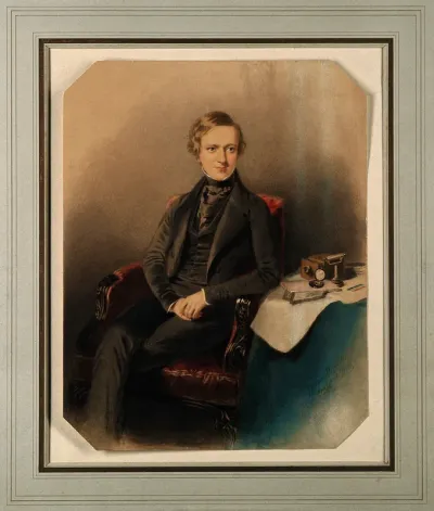 Robert Hunt. Watercolour by W. Buckler, 1842