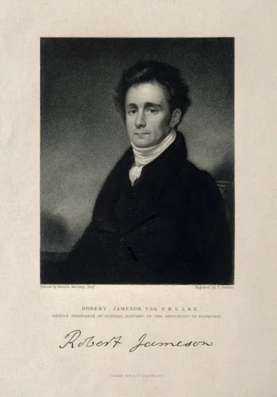 Robert Jameson. Stipple engraving by J. Jenkins, 1847, after K. Macleay