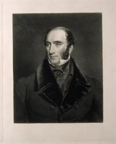 Robert Liston. Mezzotint by J. C. Bromley, 1839, after F. Grant
