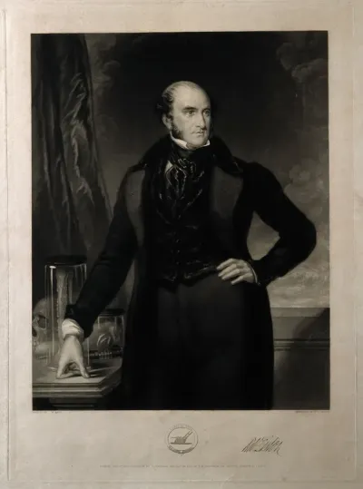 Robert Liston. Mezzotint by W. O. Geller, 1841, after W. Bagg