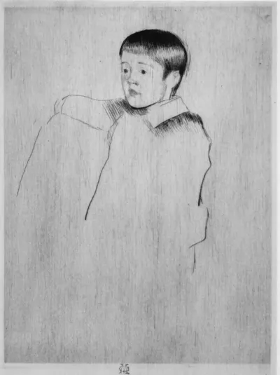 Robert Seated, Facing Left