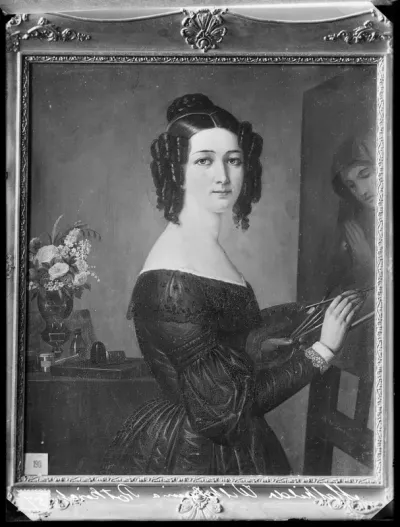 Robert Wilhelm Ekman: "Mathilda Wilhelmina Rotkirch" n. vuodelta 1835