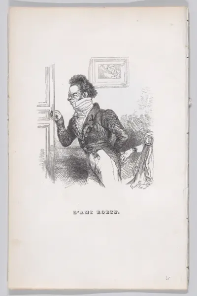 Robin, the Friend, from "The Complete Works of Béranger"
