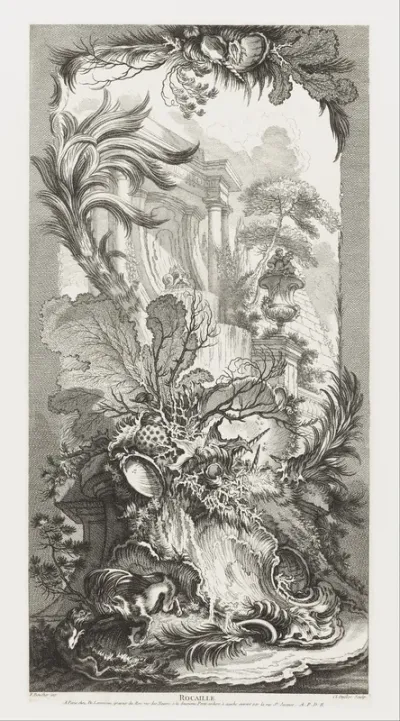 Rocaille (rococo design), in New Concepts for Screens