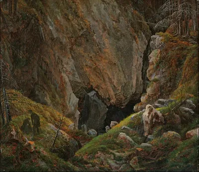 Rock Canyon in the Harz