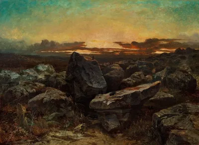 Rocks near 'Les Gorges d'Apremont'