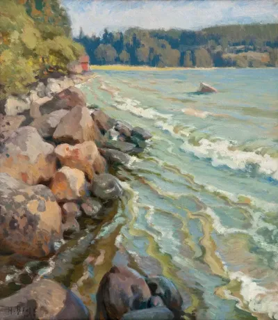 Rocks on the shore