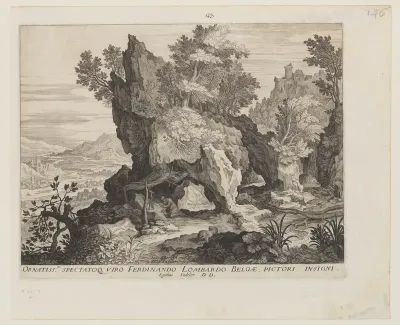 Rocky Landscape with St. Jerome