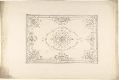 Rococo Style Ceiling Design