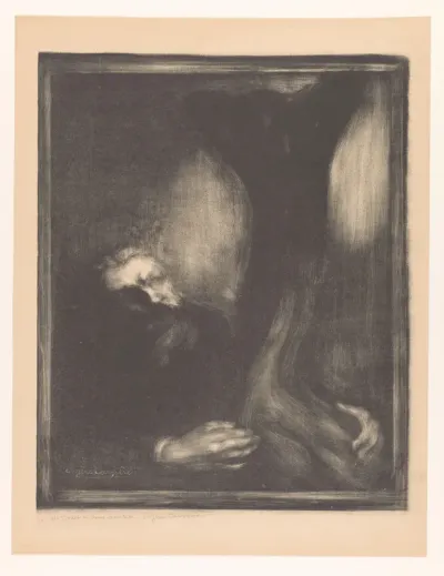 Rodin sculptant