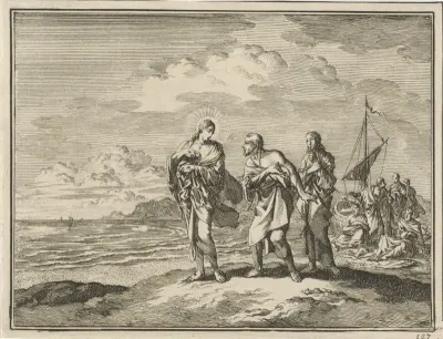 Roeping van Petrus en Andreas