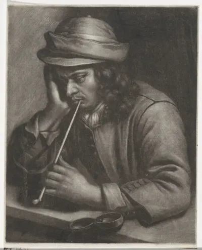 Rokende man