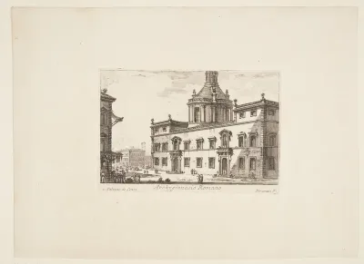 Rom's universitet. 1. Palazzo de Cenci