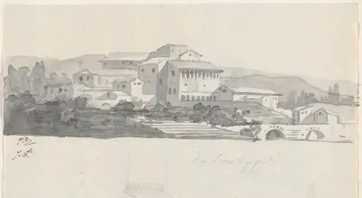 Roman Buildings on a Hill