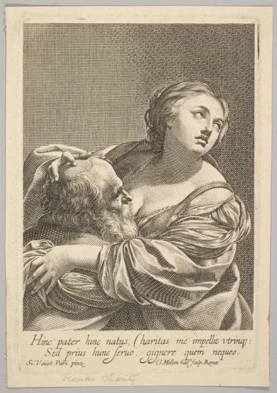 Roman Charity (La Charité Romaine)