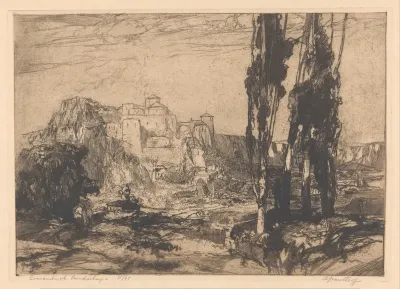 Romantisch landschap