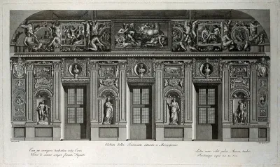 Rome, Palazzo Farnese: paintings of the loves of the gods by Annibale Carracci