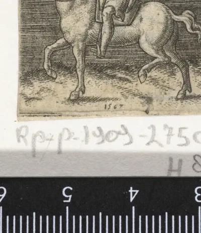 Romeinse ruiter te paard