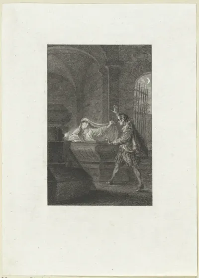 Romeo en Julia in de grafkelder