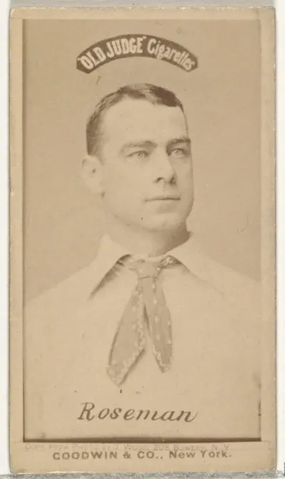 Roseman, from the Old Judge series (N172) for Old Judge Cigarettes
