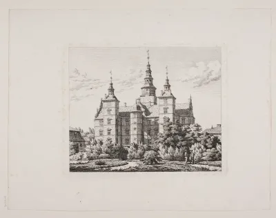 Rosenborgslot set fra driverihaven