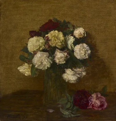 Roses in a Vase