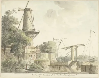 Rotterdamse Poort te Delft